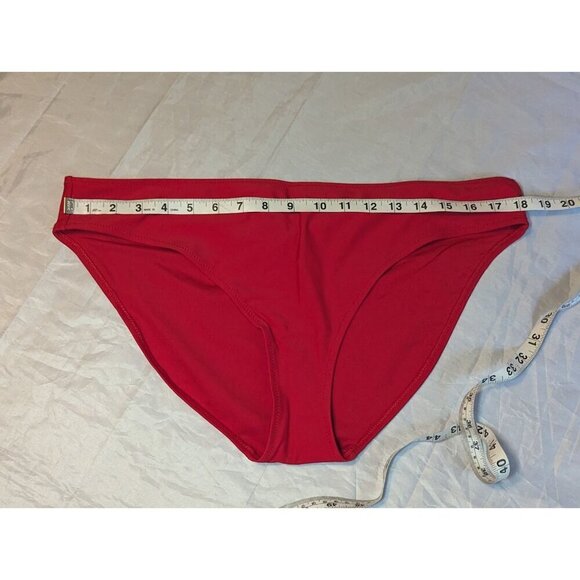 aerie bikini bottom Women's Size XXL Red Swimwear Bottoms NWT 1130 - Picture 8 of 11